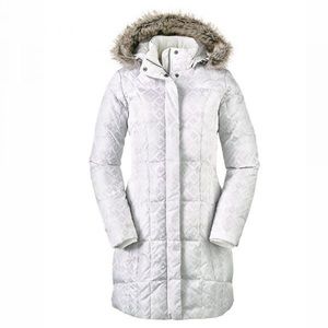 NWT Eddie Bauer White 1X Lodge Down Parka